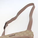 GUCCI GG Supreme Shoulder Bag PVC Pink Gold 295257 Auth bs33194-14