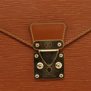 LOUIS VUITTON Epi Serviette Conseiller Zipangu Gold M54428 LV Auth bs33195-18