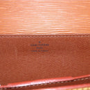 LOUIS VUITTON Epi Serviette Conseiller Zipangu Gold M54428 LV Auth bs33195-19