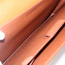 LOUIS VUITTON Epi Serviette Conseiller Zipangu Gold M54428 LV Auth bs33195-9