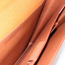 LOUIS VUITTON Epi Serviette Conseiller Zipangu Gold M54428 LV Auth bs33195-20
