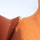 LOUIS VUITTON Epi Serviette Conseiller Zipangu Gold M54428 LV Auth bs33195-10