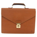 LOUIS VUITTON Epi Serviette Conseiller Zipangu Gold M54428 LV Auth bs33195-13