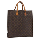 LOUIS VUITTON Monogram Sac Plat Hand Bag M51140 LV Auth bs33196-1
