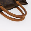 LOUIS VUITTON Monogram Sac Plat Hand Bag M51140 LV Auth bs33196-7