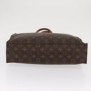LOUIS VUITTON Monogram Sac Plat Hand Bag M51140 LV Auth bs33196-5