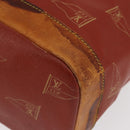 LOUIS VUITTON LV cup Saint Tropez Shoulder Bag Red M80026 LV Auth bs33198-17