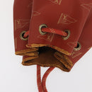 LOUIS VUITTON LV cup Saint Tropez Shoulder Bag Red M80026 LV Auth bs33198-7
