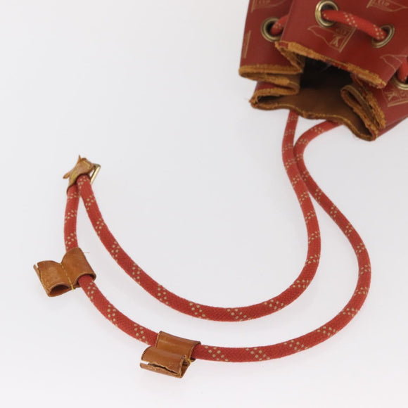 LOUIS VUITTON LV cup Saint Tropez Shoulder Bag Red M80026 LV Auth bs33198