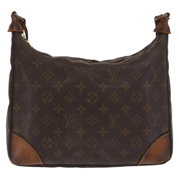 LOUIS VUITTON Monogram Boulogne 30 Shoulder Bag M51265 LV Auth bs33200