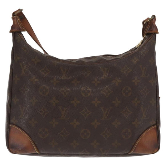 LOUIS VUITTON Monogram Boulogne 30 Shoulder Bag M51265 LV Auth bs33200