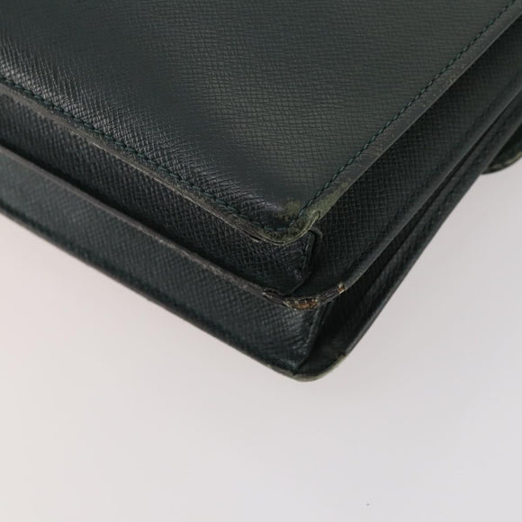 LOUIS VUITTON Taiga Tashkent Business Bag Epicea M30084 LV Auth bs33201