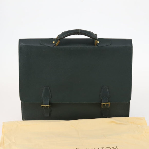 LOUIS VUITTON Taiga Tashkent Business Bag Epicea M30084 LV Auth bs33201