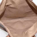 CELINE Macadam Canvas Tote Bag PVC Leather Brown Gold Auth bs33207-11