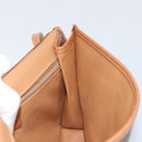 CELINE Macadam Canvas Shoulder Bag PVC Leather Brown Gold Auth bs33208-17