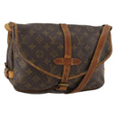 LOUIS VUITTON Monogram Saumur 30 Shoulder Bag M42256 LV Auth bs33212-1