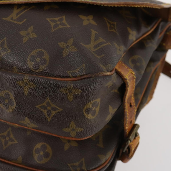 LOUIS VUITTON Monogram Saumur 30 Shoulder Bag M42256 LV Auth bs33212