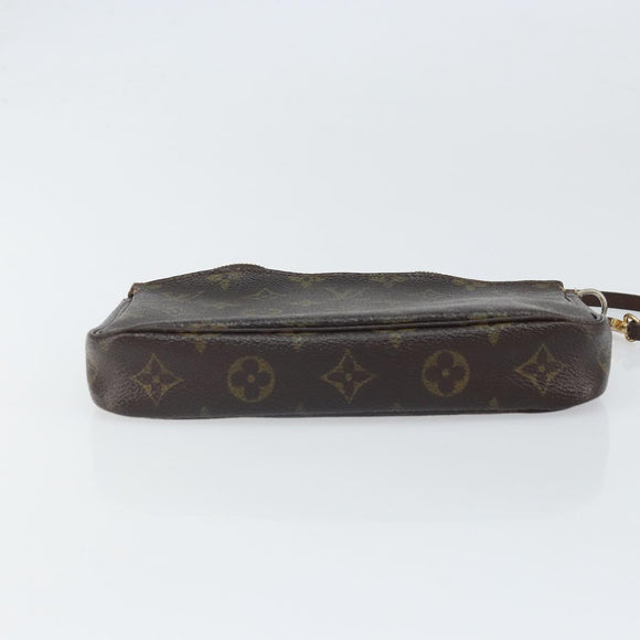 LOUIS VUITTON Monogram Pochette Accessoires Pouch M51980 LV Auth bs33220