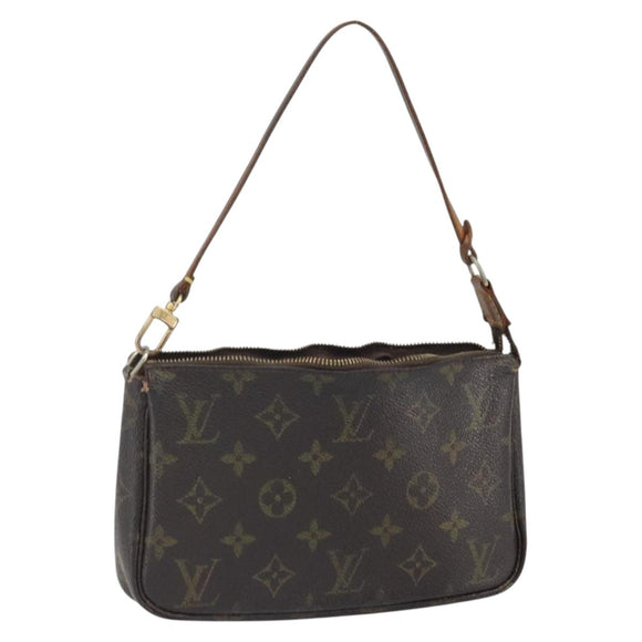 LOUIS VUITTON Monogram Pochette Accessoires Tasche M51980 LV Auth bs33220
