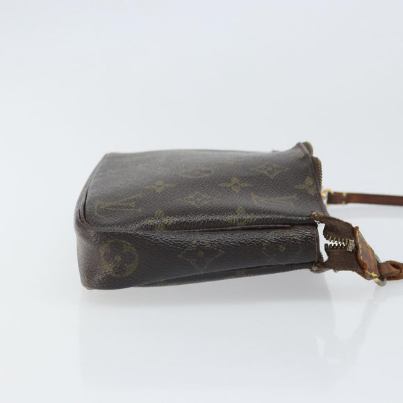 LOUIS VUITTON Monogram Pochette Accessoires Pouch M51980 LV Auth bs33220