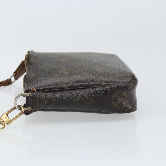 LOUIS VUITTON Monogram Pochette Accessoires Tasche M51980 LV Auth bs33220