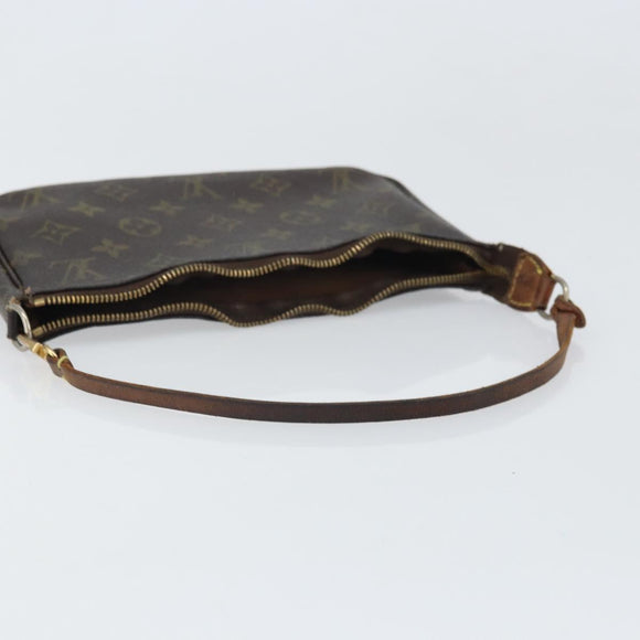 LOUIS VUITTON Monogram Pochette Accessoires Pouch M51980 LV Auth bs33220