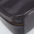 GUCCI Bamboo Hand Bag Patent leather 2way Purple Gold 000 270 0323 Auth bs33222-13