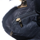 Salvatore Ferragamo Tote Bag Canvas Black Gold Auth bs33228-18