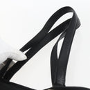 Salvatore Ferragamo Tote Bag Canvas Black Gold Auth bs33228-8