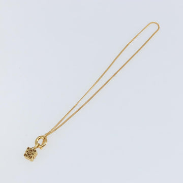 LOEWE Necklace metal Gold Auth bs33232 - 0