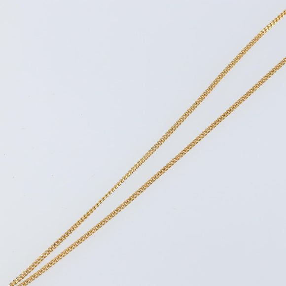 LOEWE Necklace metal Gold Auth bs33232