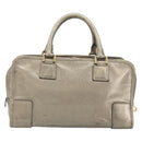 LOEWE Amazonas Hand Bag Leather Gold Tone Auth bs33234-2