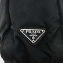 PRADA Tragetasche Nylon Schwarz Silber Auth bs33240-18