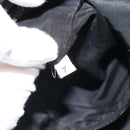 PRADA Tragetasche Nylon Schwarz Silber Auth bs33240-11