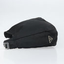 PRADA Tragetasche Nylon Schwarz Silber Auth bs33240-4