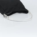PRADA Tragetasche Nylon Schwarz Silber Auth bs33240-7