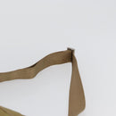 PRADA Shoulder Bag Nylon Beige Silver Auth bs33242-8