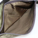 PRADA Umhängetasche Nylon Khaki Silber Auth bs33243-24