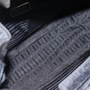 PRADA Tote Bag Nylon Black Silver Auth bs33244-11