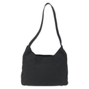 PRADA Tote Bag Nylon Black Silver Auth bs33244-2