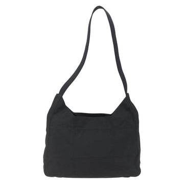 PRADA Tote Bag Nylon Black Silver Auth bs33244 - 0