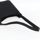 PRADA Tote Bag Nylon Black Silver Auth bs33244-7