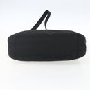 PRADA Tote Bag Nylon Black Silver Auth bs33244-5