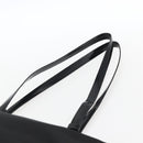 PRADA Tote Bag Nylon Black Silver Auth bs33254-8
