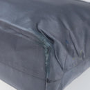 PRADA Tote Bag Satin Blue Silver Auth bs33255-12