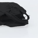 PRADA Hand Bag Nylon Black Gold Auth bs33258-7