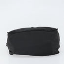 PRADA Hand Bag Nylon Black Gold Auth bs33258-5
