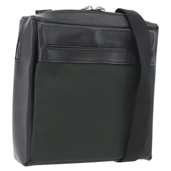 LOUIS VUITTON Taiga Sayan Shoulder Bag Epicea M30908 LV Auth bs33263