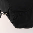 PRADA Backpack Nylon Black Silver Auth bs33265-17