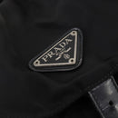 PRADA Backpack Nylon Black Silver Auth bs33265-18